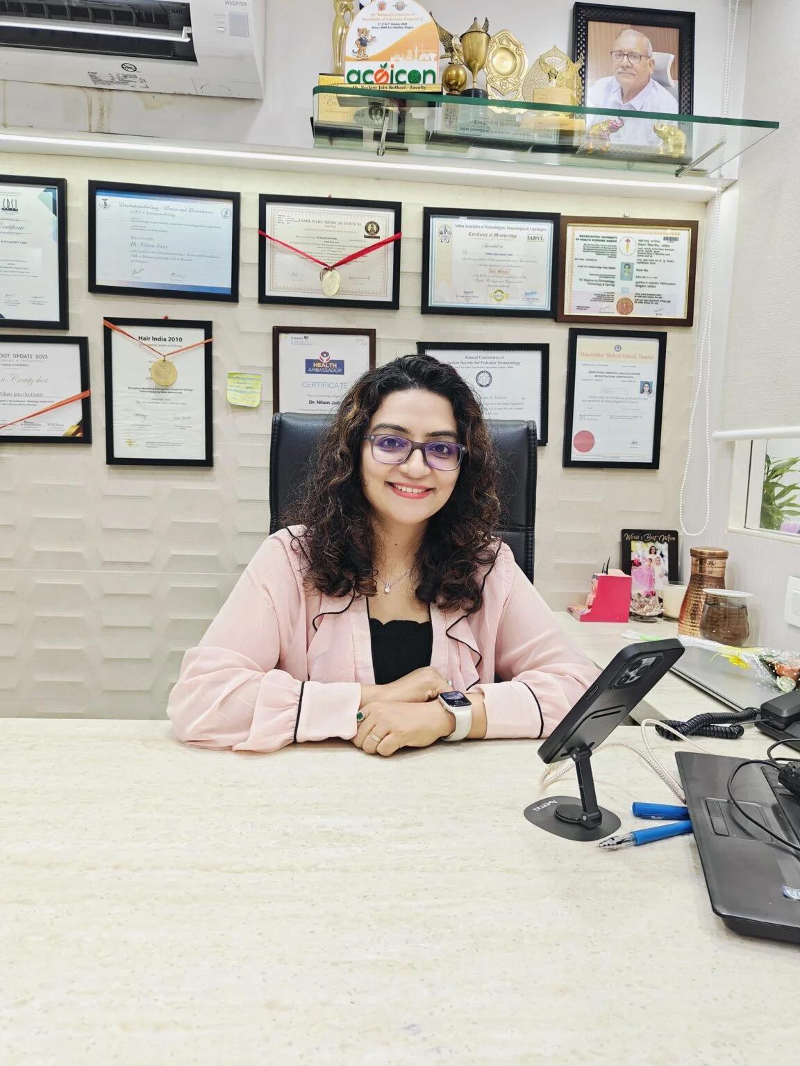 Dr. Nilam Jain Kothari at Redefyne Skin, Hair & Laser Clinic