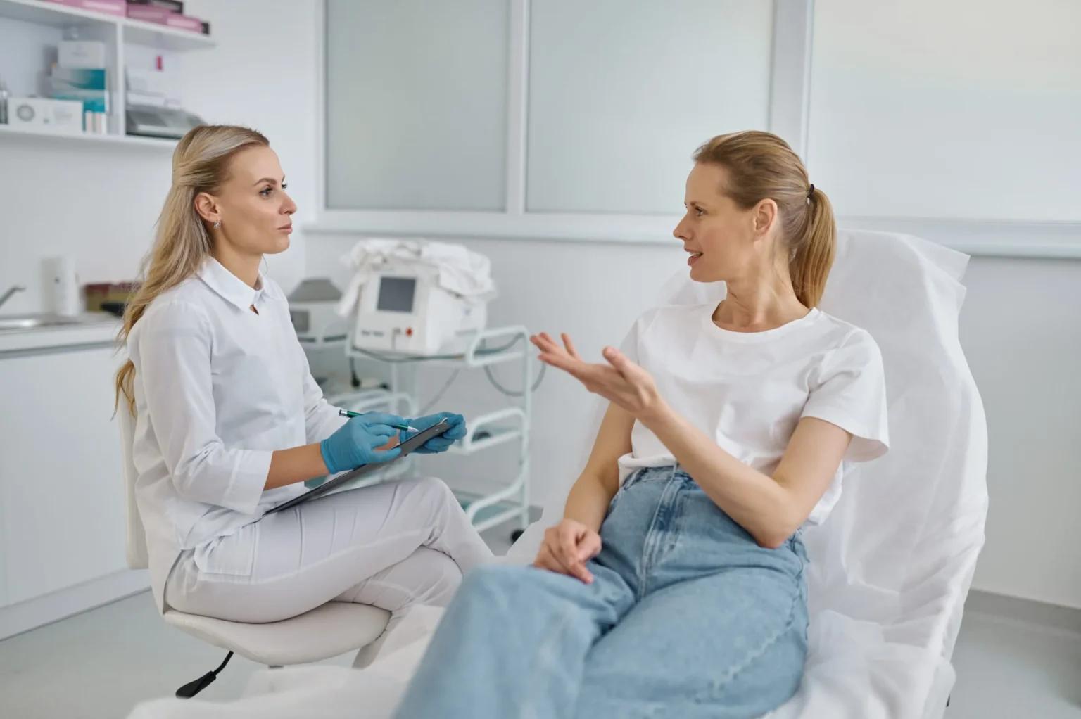 Dermatologist Doctor Skin Consultation Session
